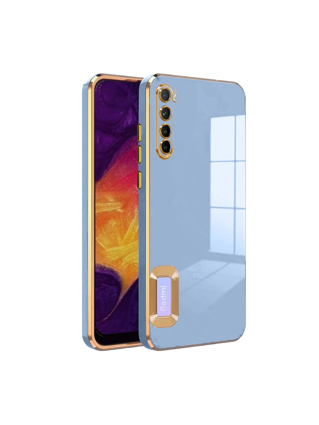 

Karwan Shock Proof MI NOTE 8 Phone Back Case, Blue