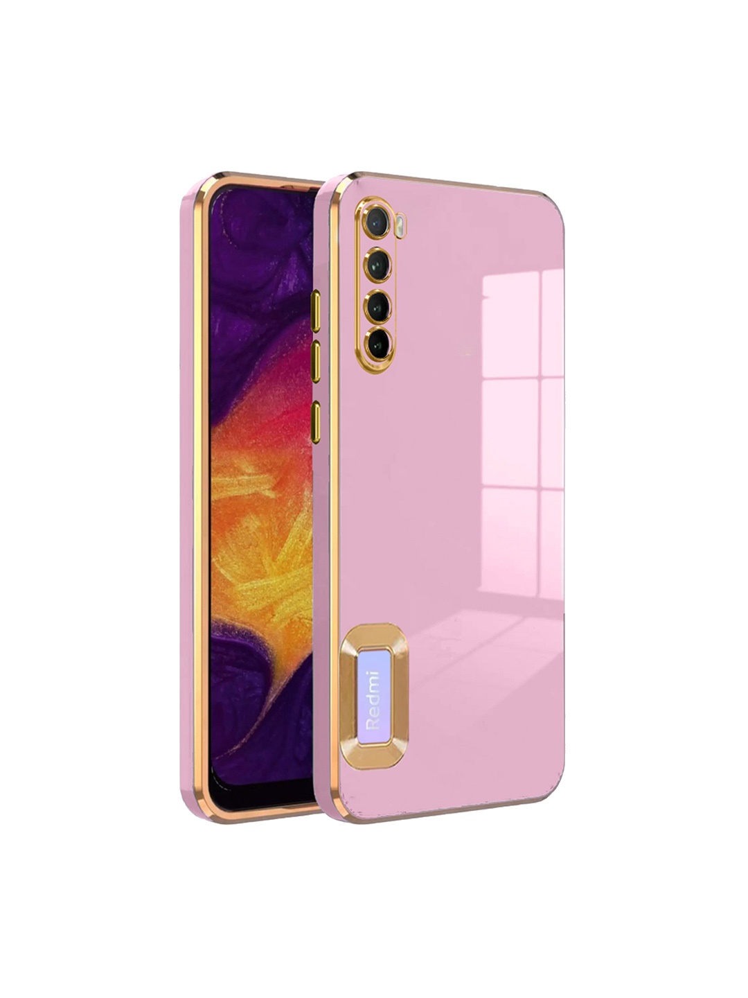 

Karwan Camera Protection MI Note 8 Back Case, Pink