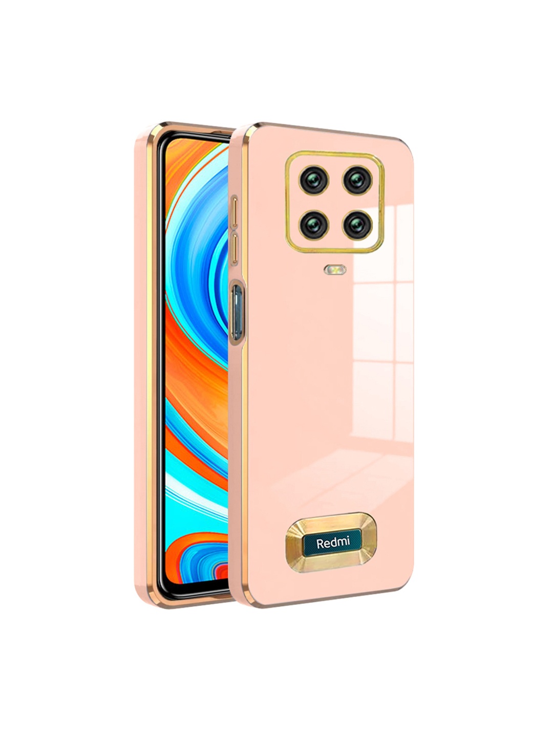 

Karwan Sweat-Proof & Camera Protection Mi Note 9 Pro Phone Back Case, Pink