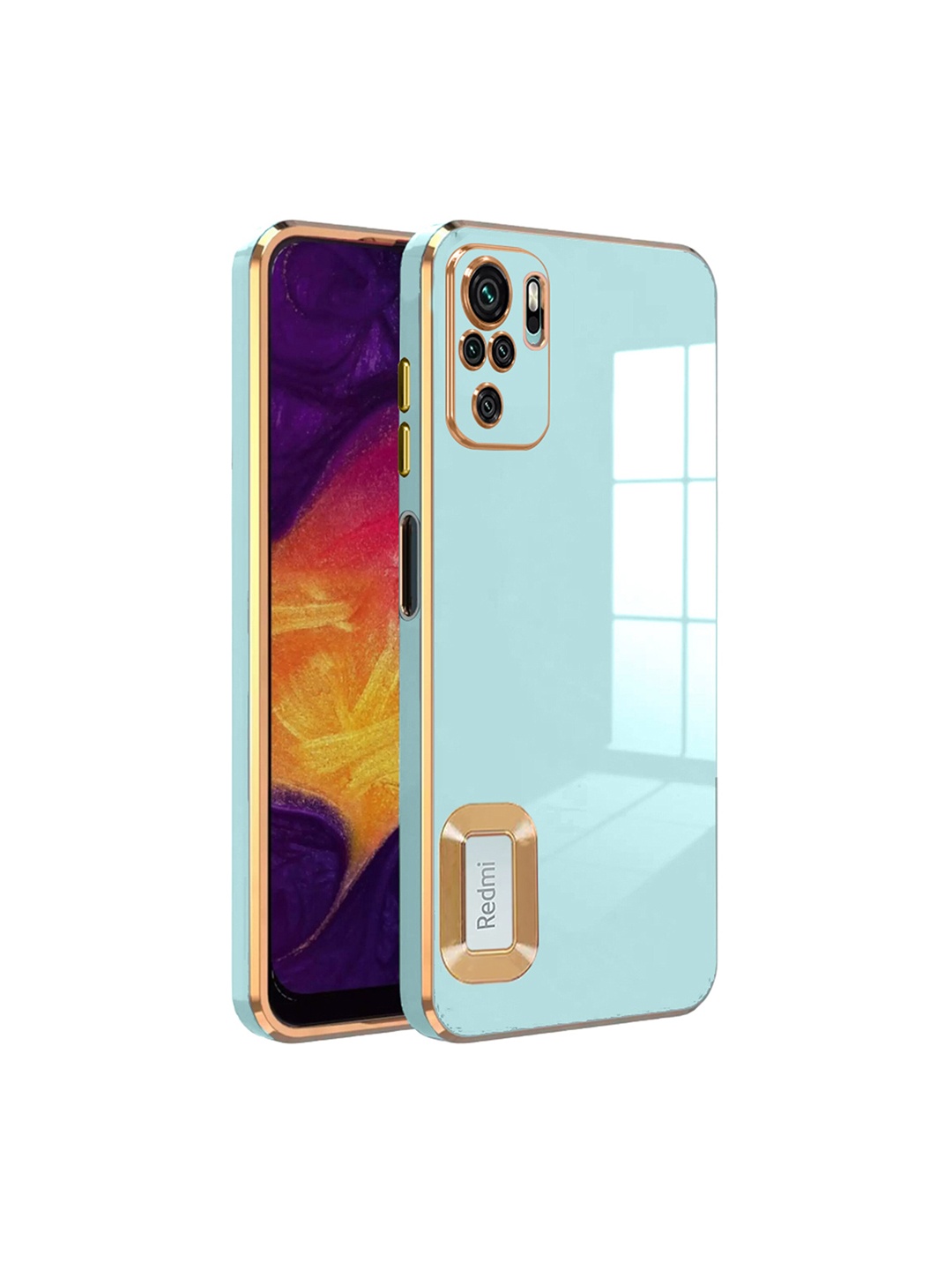 

Karwan Shock Proof MI NOTE 10 Phone Back Case, Sea green