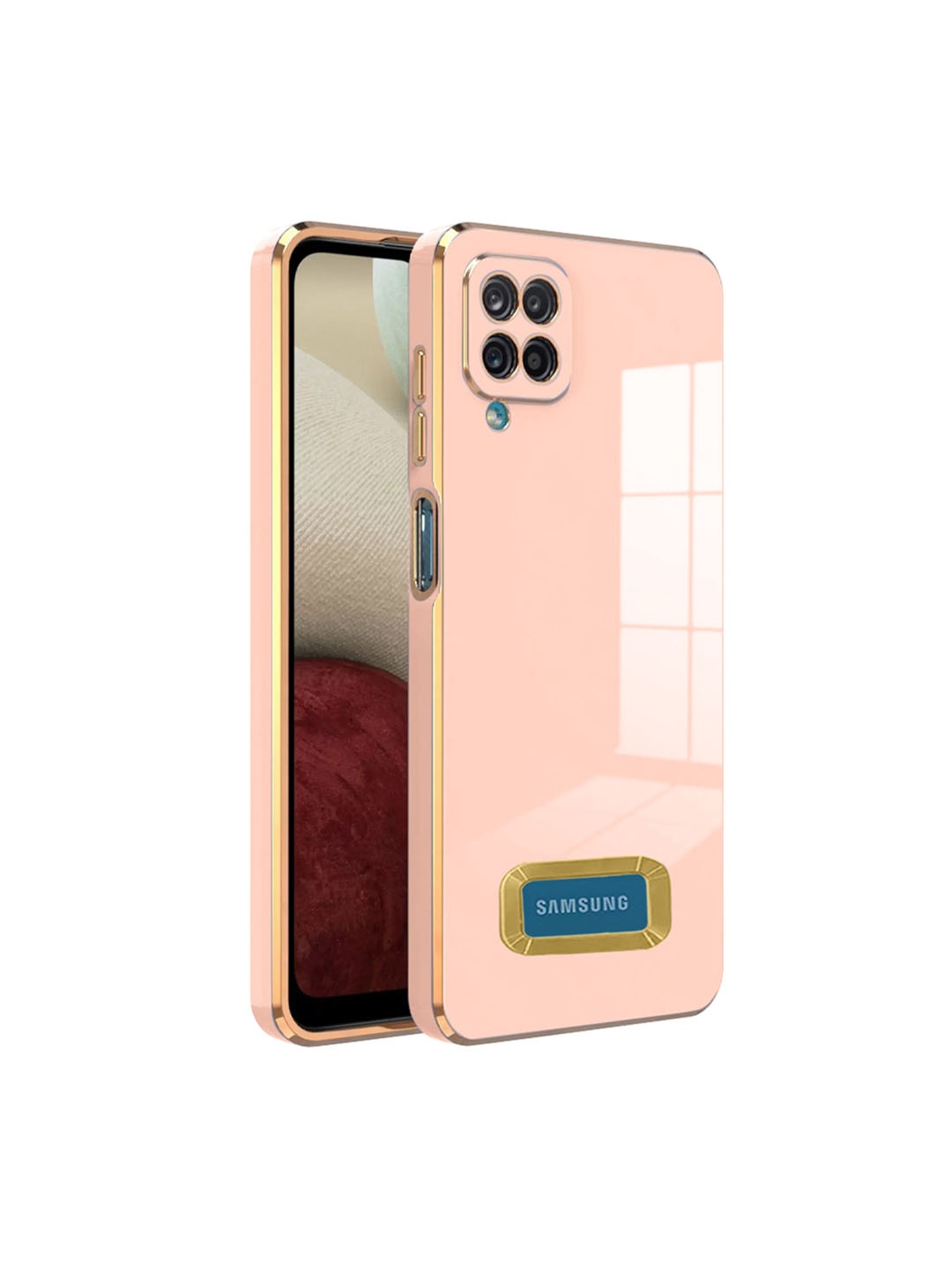 

Karwan Design Samsung A12 Phone Back Case, Pink