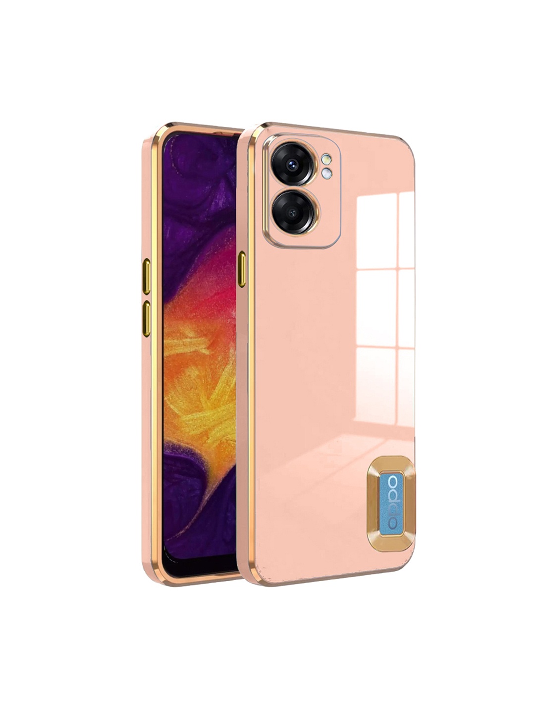

Karwan Shock Proof Oppo K10 5G Phone Back Case, Pink