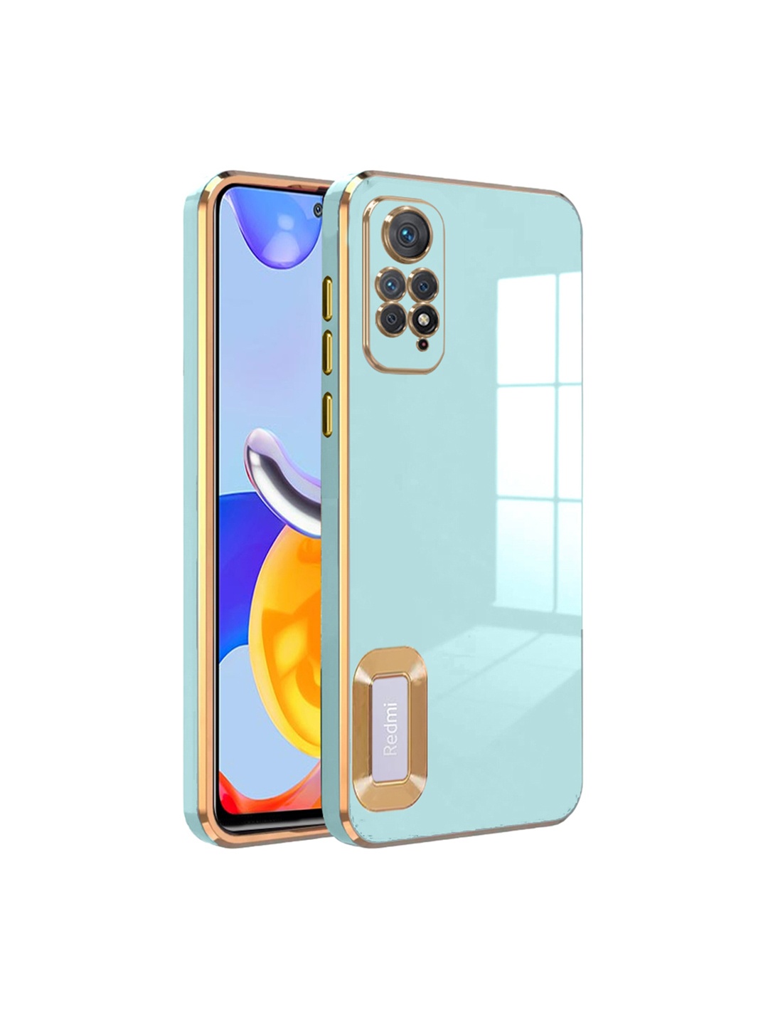 

Karwan Shock Proof MI NOTE 11 Pro Phone Back Case, Sea green