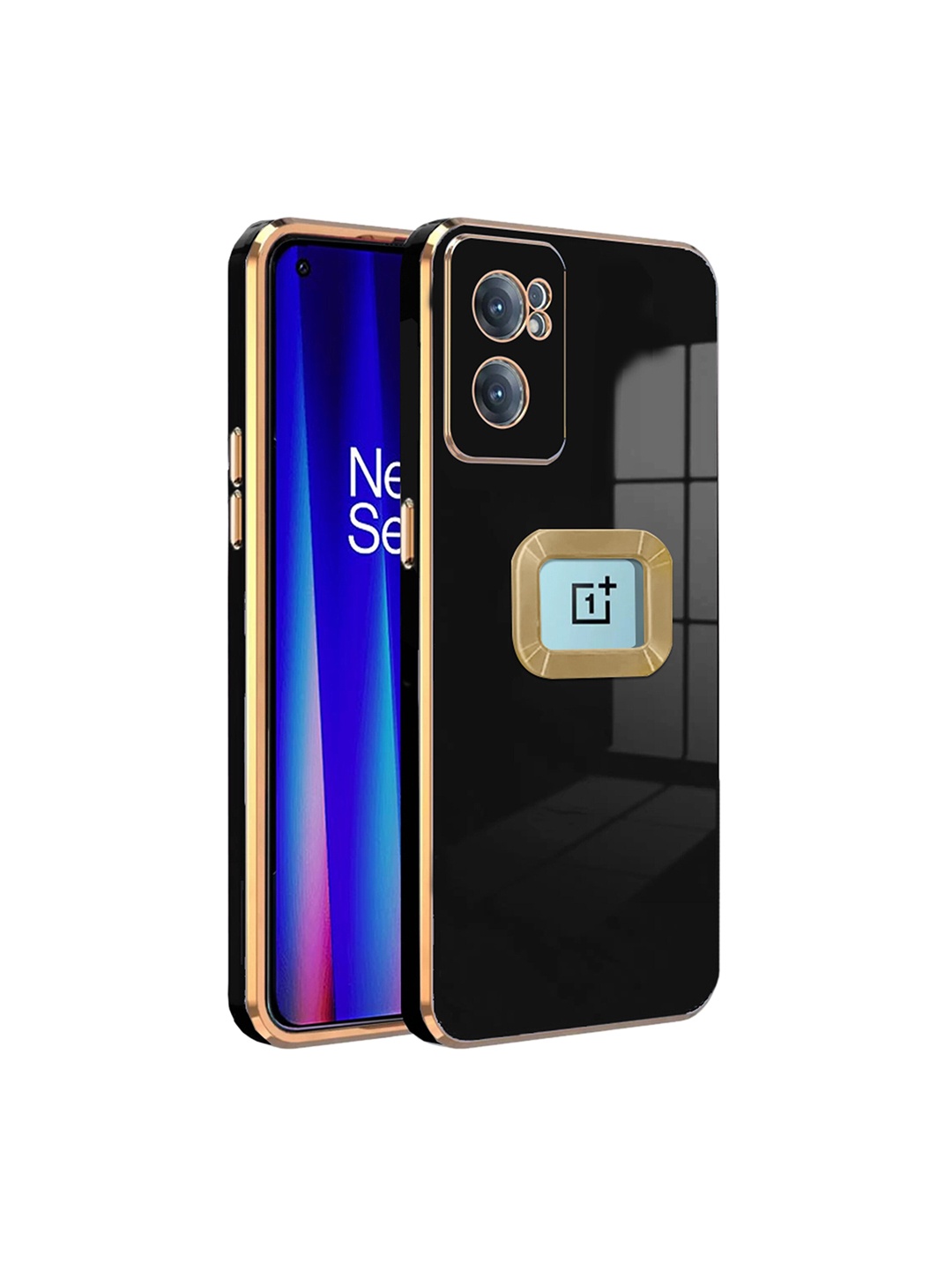 

Karwan Camera Protection Oneplus Nord CE2 Back Case, Black