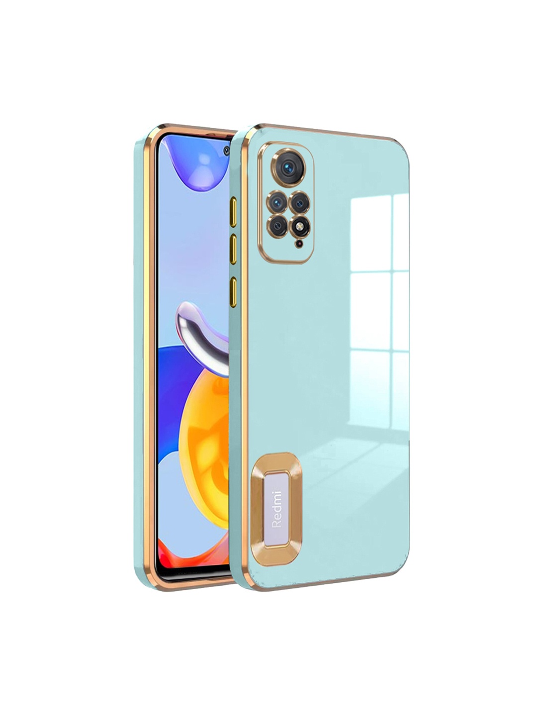 

Karwan Sweat-Proof & Camera Protection MI NOTE 11 Silicone Phone Back Case, Green