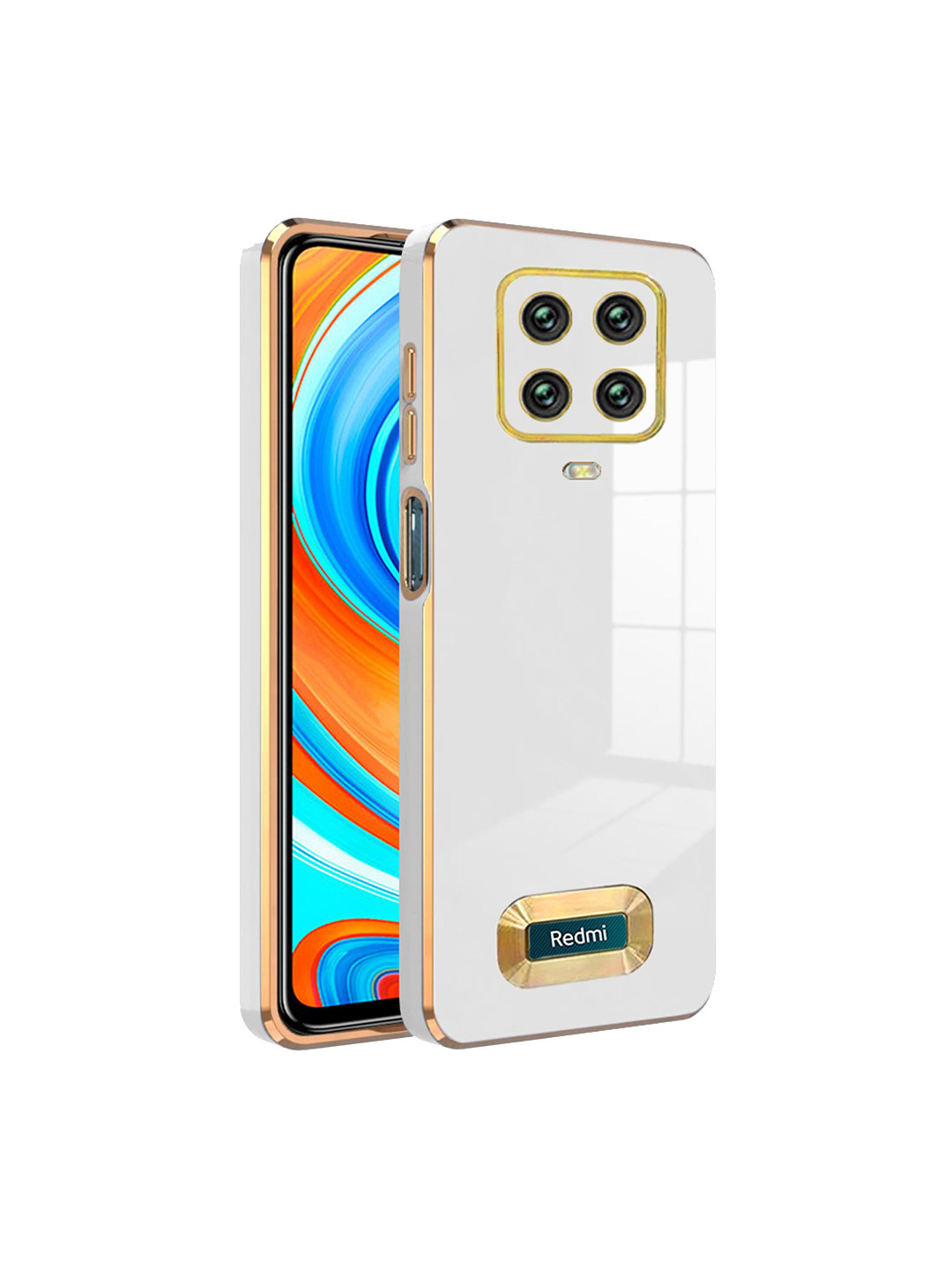 

Karwan MI NOTE 9 pro Silicone Phone Back Case, White
