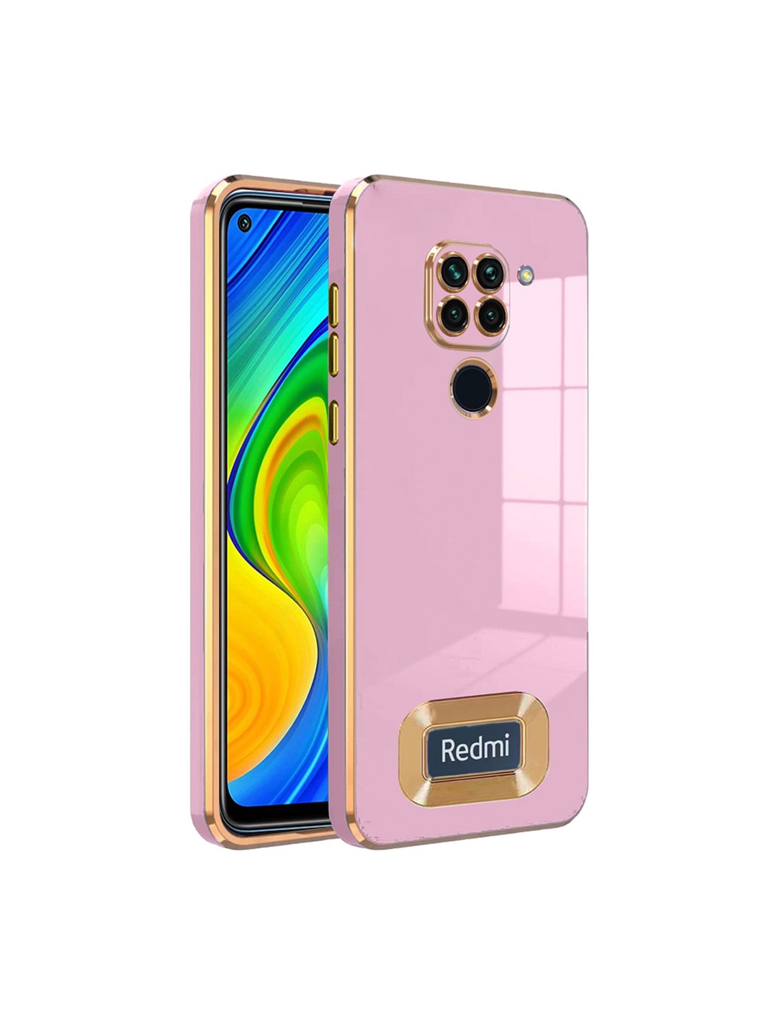 

Karwan MI NOTE 9 Silicone Phone Back Case, Pink