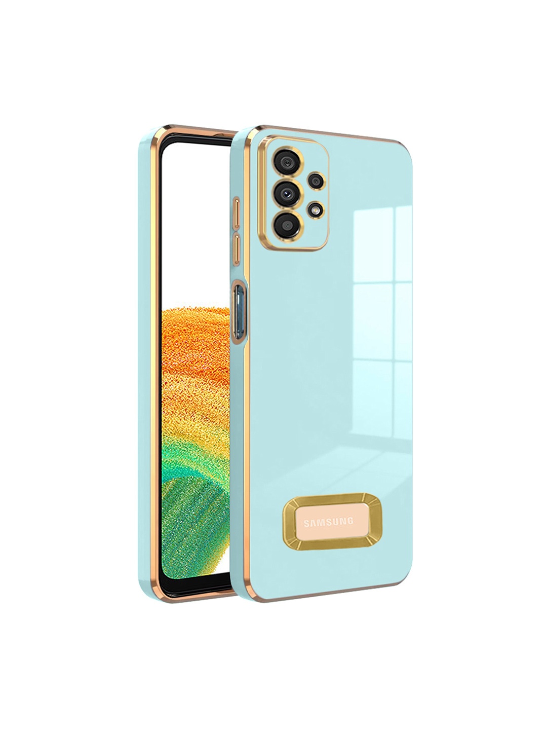 

Karwan Camera Protection Samsung A33 Back Case, Sea green