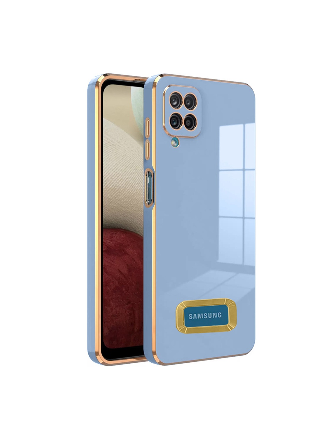 

Karwan Camera Protection Samsung M33 Back Case, Blue