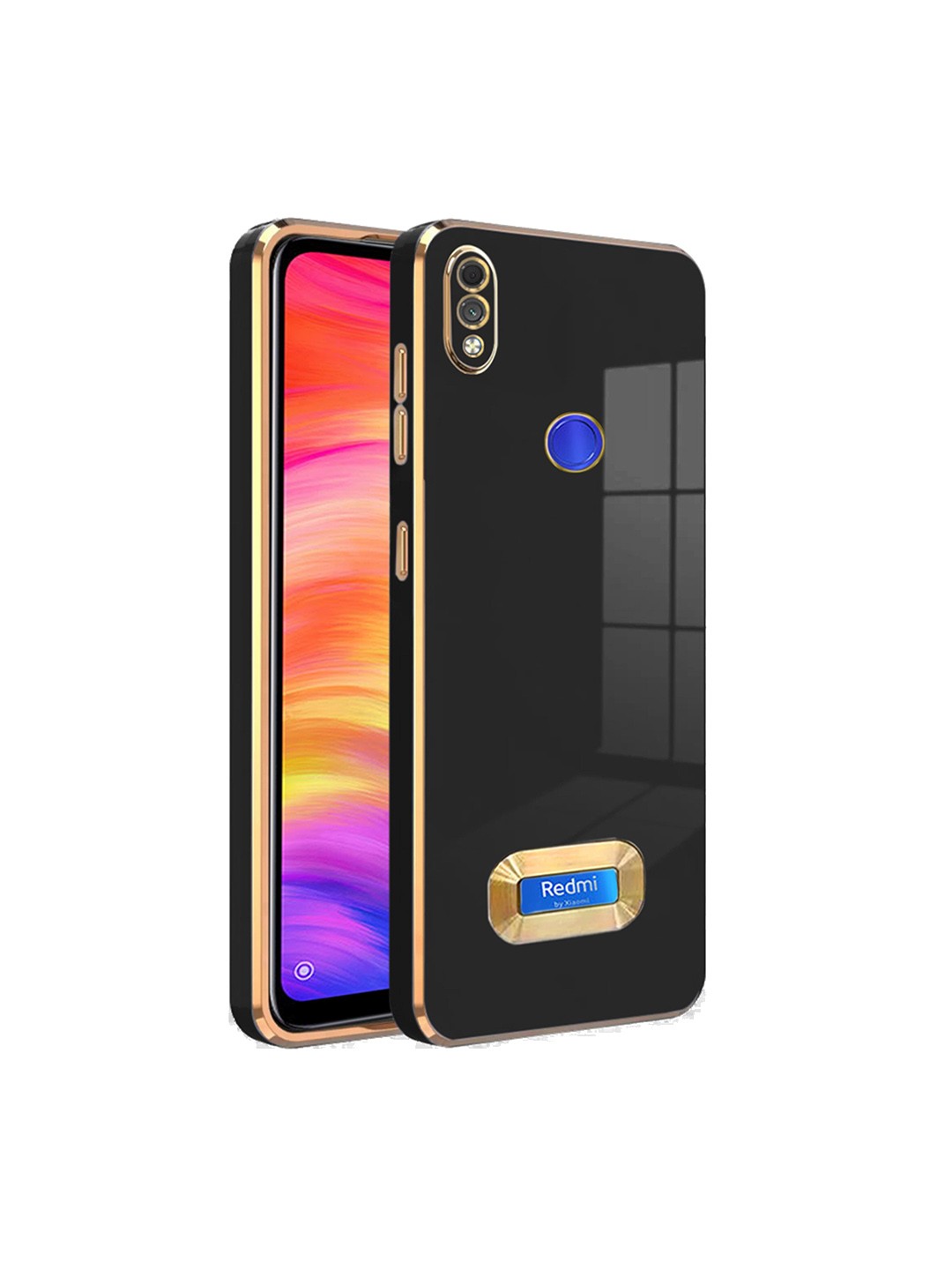 

Karwan Camera Protection MI Note 7 Pro Back Case, Black