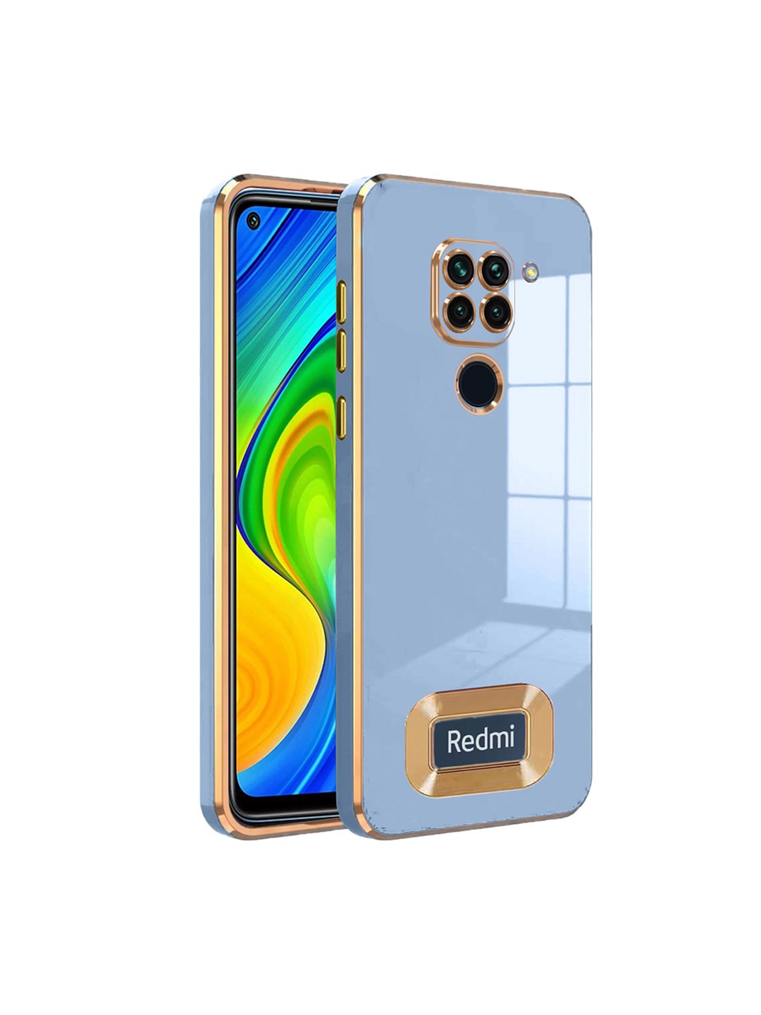 

Karwan Camera Protection MI Note 9 Back Case, Blue