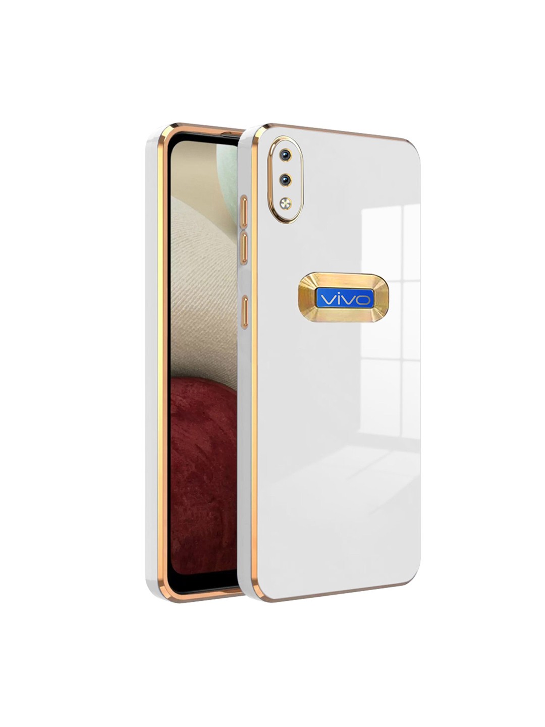 

Karwan Camera Protection Vivo Y93 Back Case, White