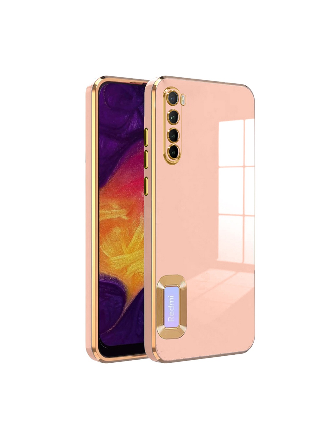 

Karwan Camera Protection MI Note 8 Back Case, Pink