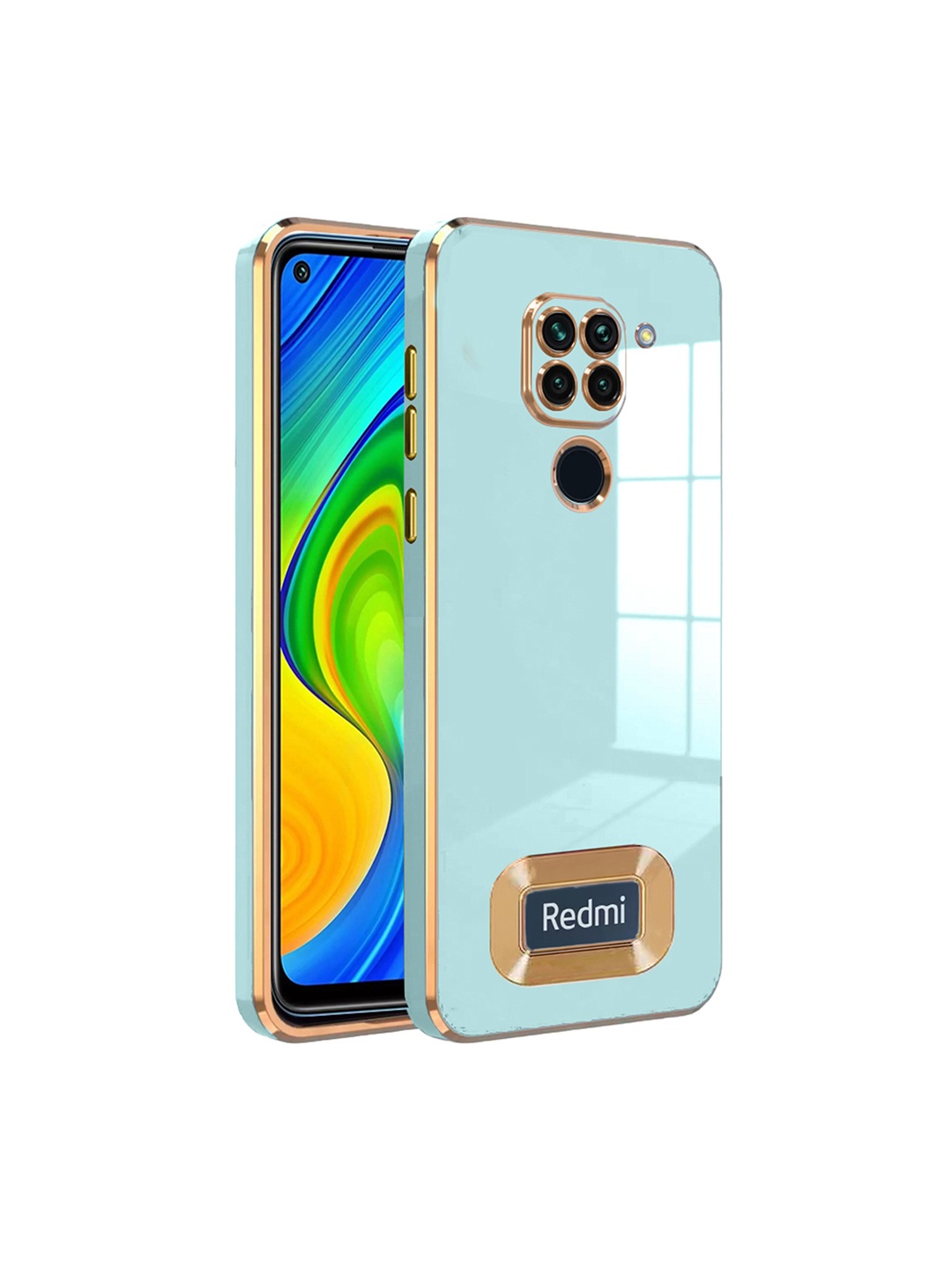 

Karwan Camera Protection MI Note 9 Phone Back Case, Sea green