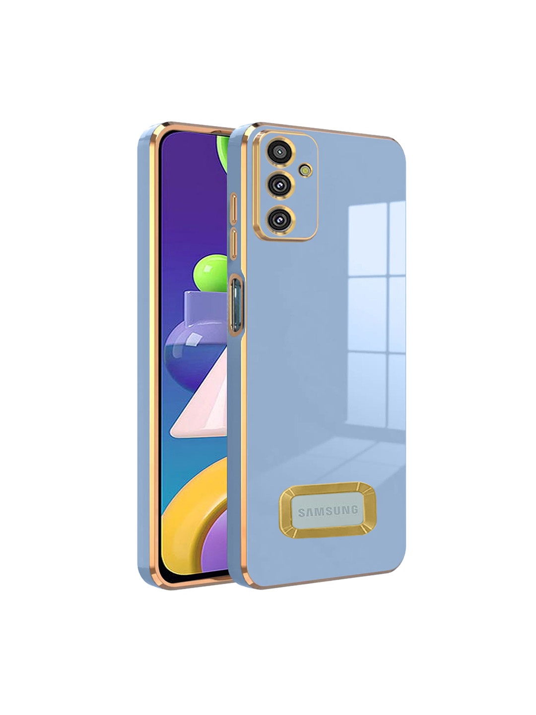 

Karwan Camera Protection Samsung M23 Back Case, Blue