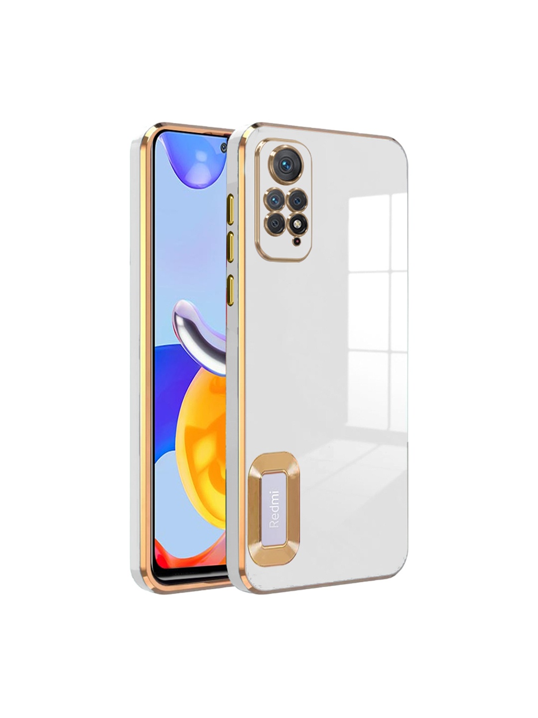 

Karwan Camera Protection MI Note 11 Pro Phone Back Case, White