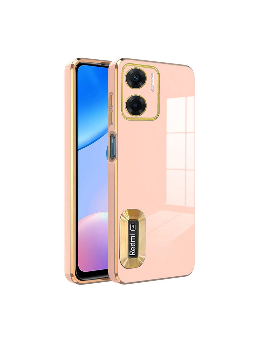 

Karwan Camera Protection MI 11 Silicone Phone Back Case, Peach