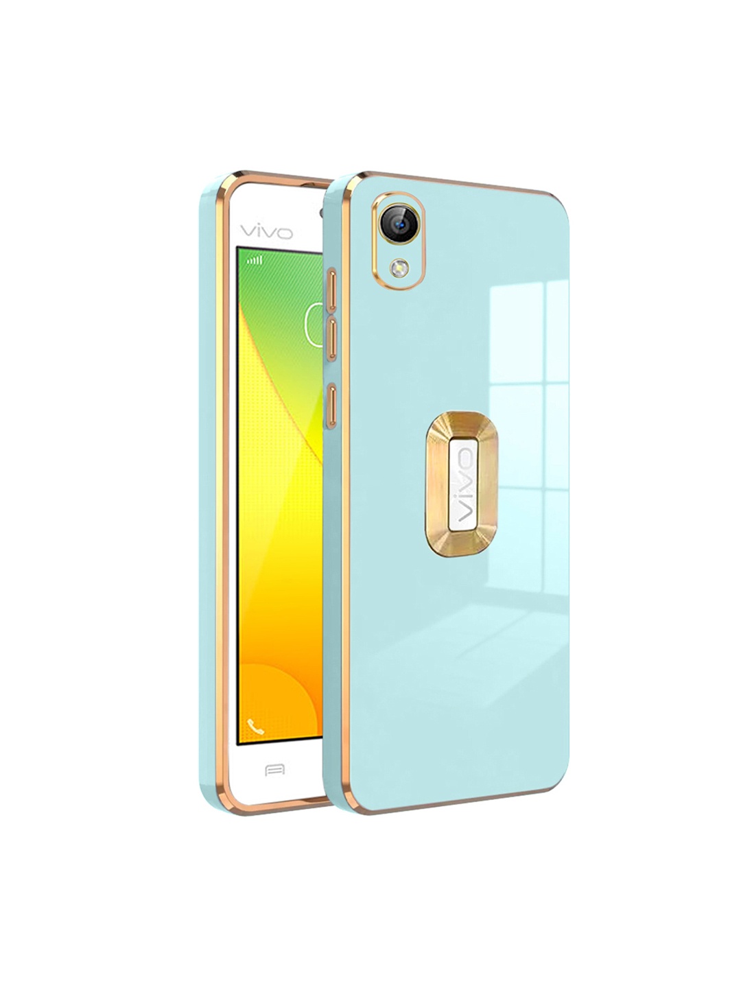 

Karwan Camera Protection Vivo Y51 Phone Back Case, Sea green