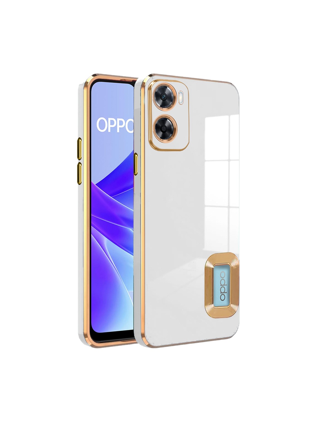 

Karwan Oppo A57 2020 Silicone Phone Back Case, White