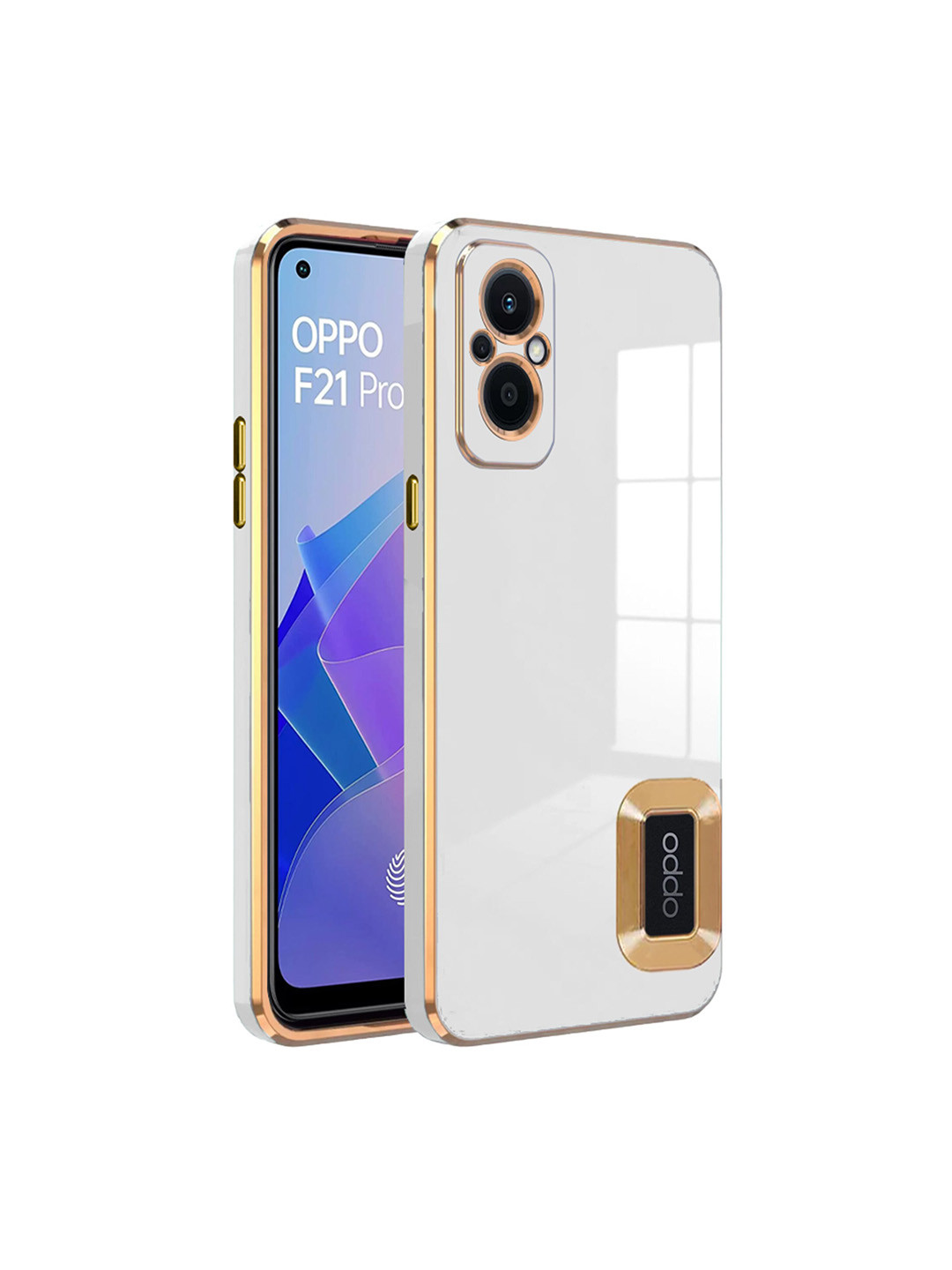 

Karwan Oppo F21 Liquid Silicone Back Case, White
