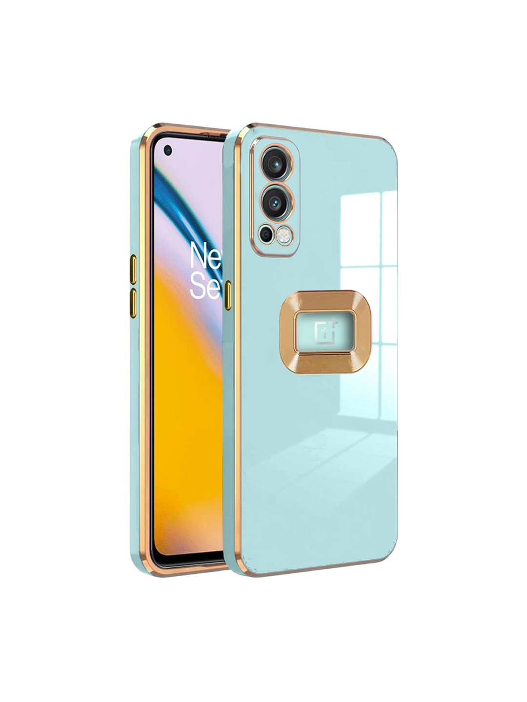 

Karwan Oneplus Nord 2 Liquid Silicone Phone Back Case, Green
