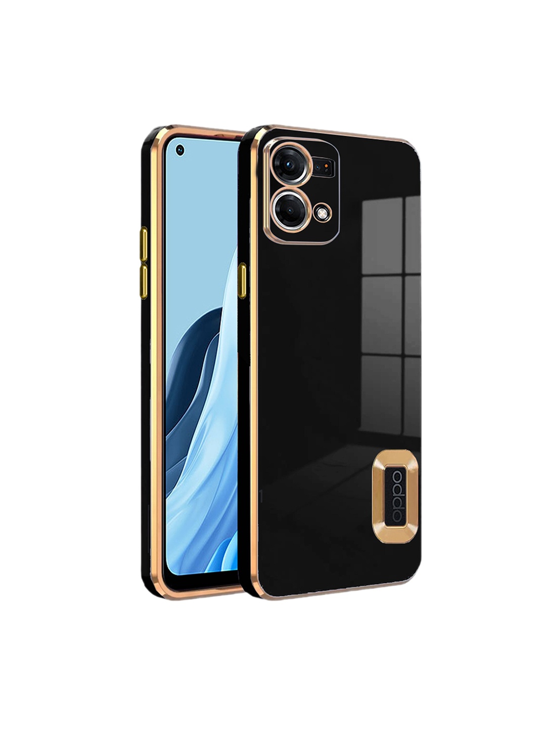 

Karwan Oppo F21 Pro 4G Liquid Silicone Phone Back Case, Black
