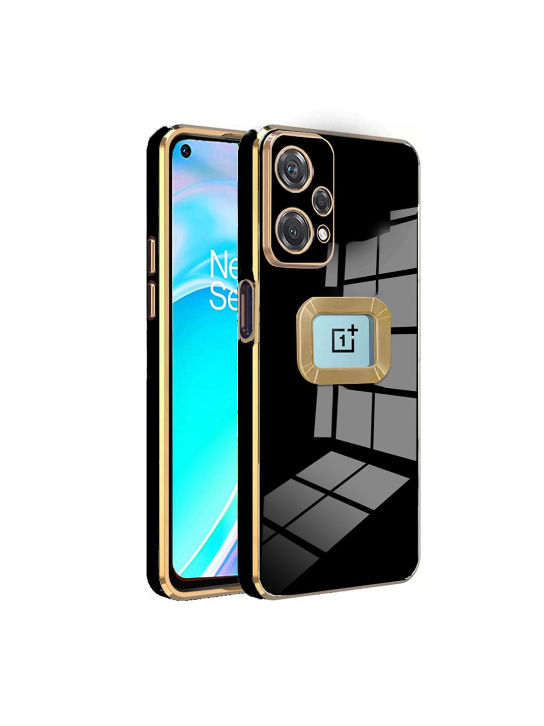

Karwan Oneplus Nord CE2 Lite Liquid Silicone Phone Back Case, Black