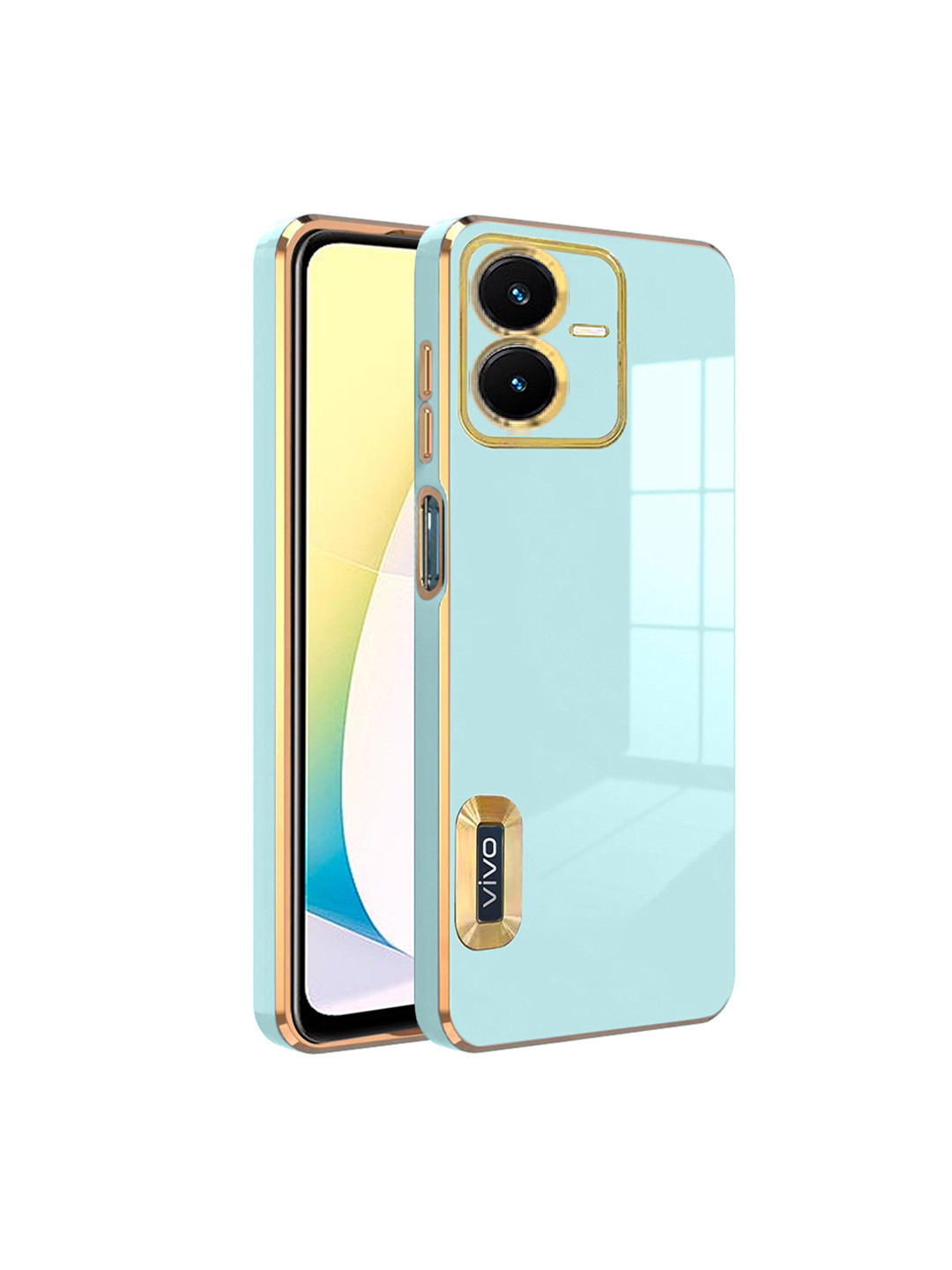 

Karwan Vivo Y22 Phone Back Case, Blue