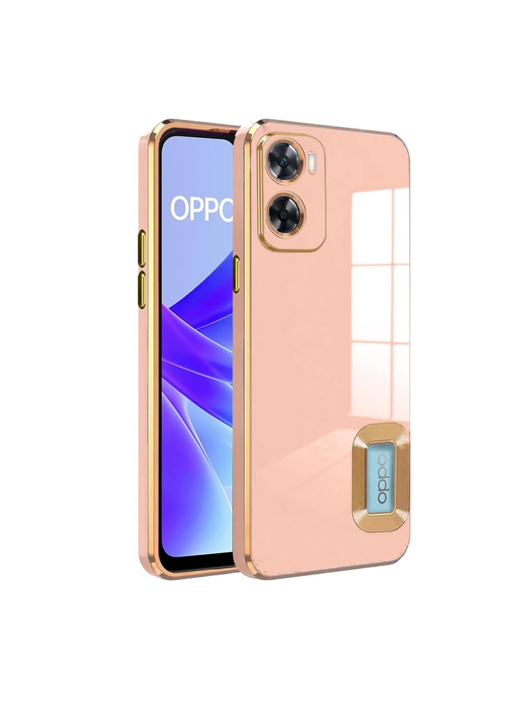 

Karwan Oppo A77 Liquid Silicone Phone Back Case, Peach