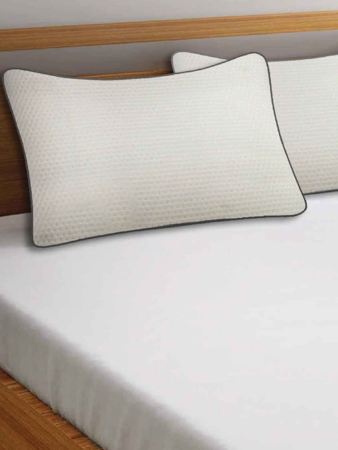 

HomeTown White 2 Pcs Serenity Orthopedic Memory Foam Sleep Pillow
