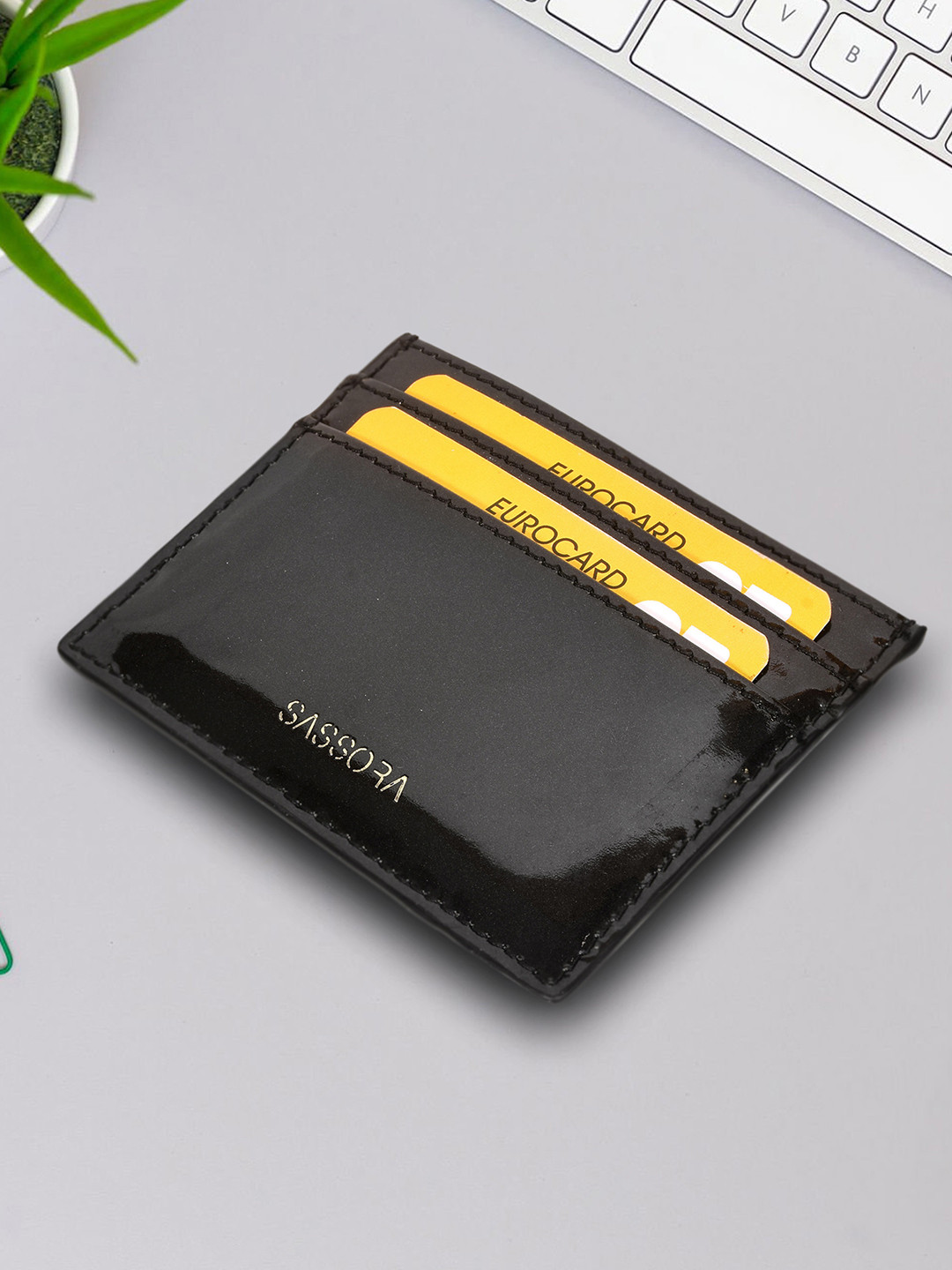 Sassora Leather Card Holder