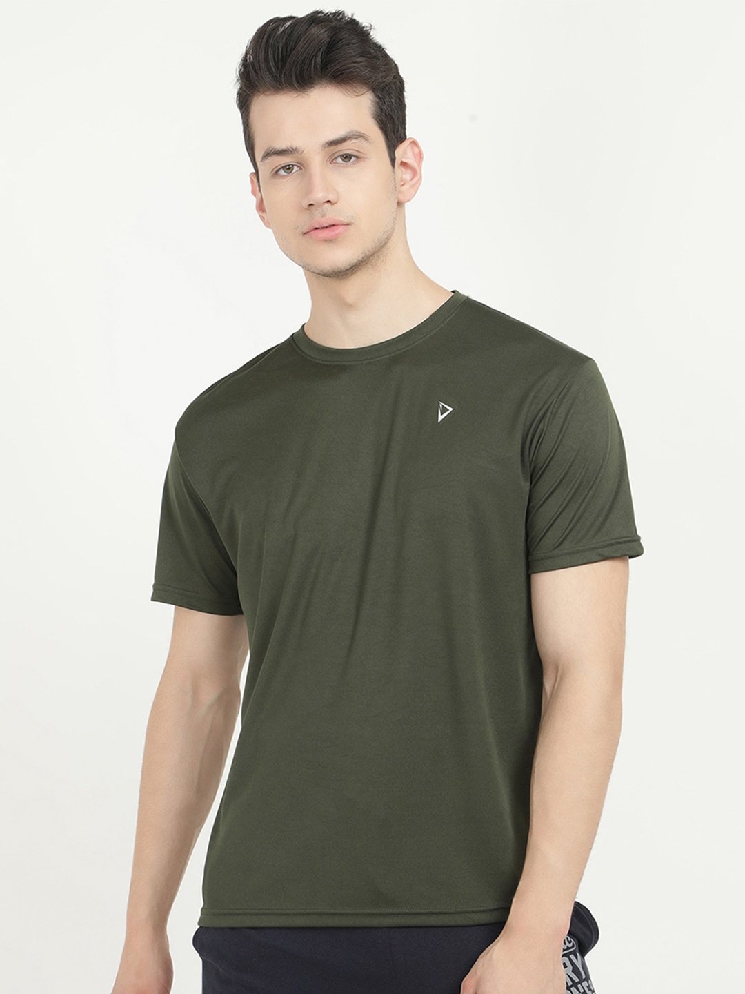 

V2 Value & Variety Men Round Neck Short Sleeve T-shirt, Green