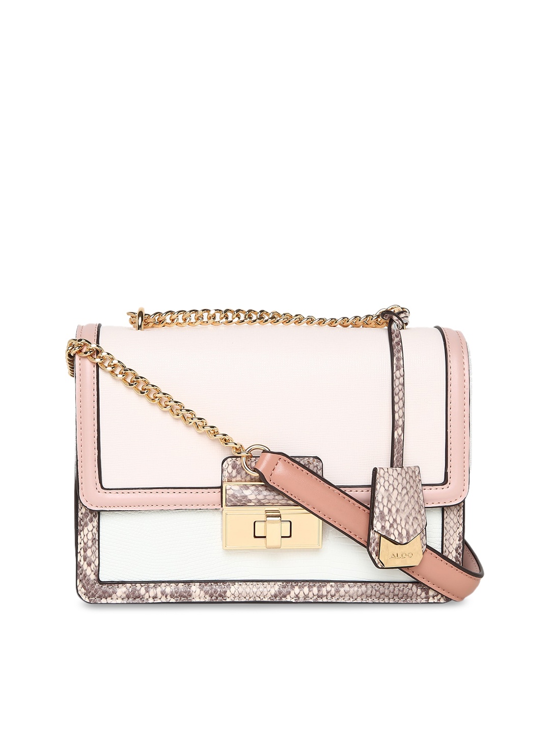 

ALDO Structured Handheld Bag, Pink