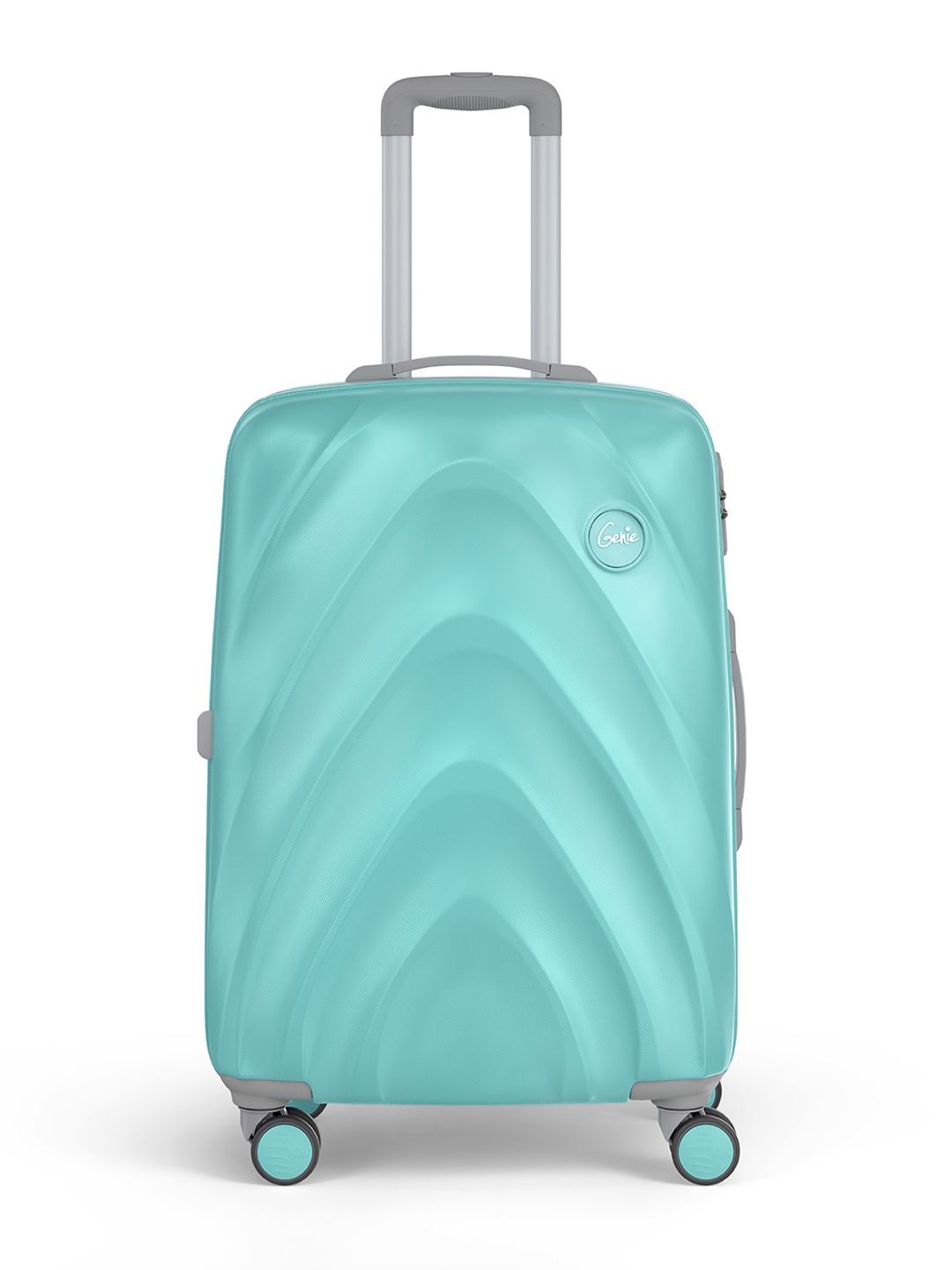 

Genie Hard-Sided Water Proof Medium Trolley Bag, Green