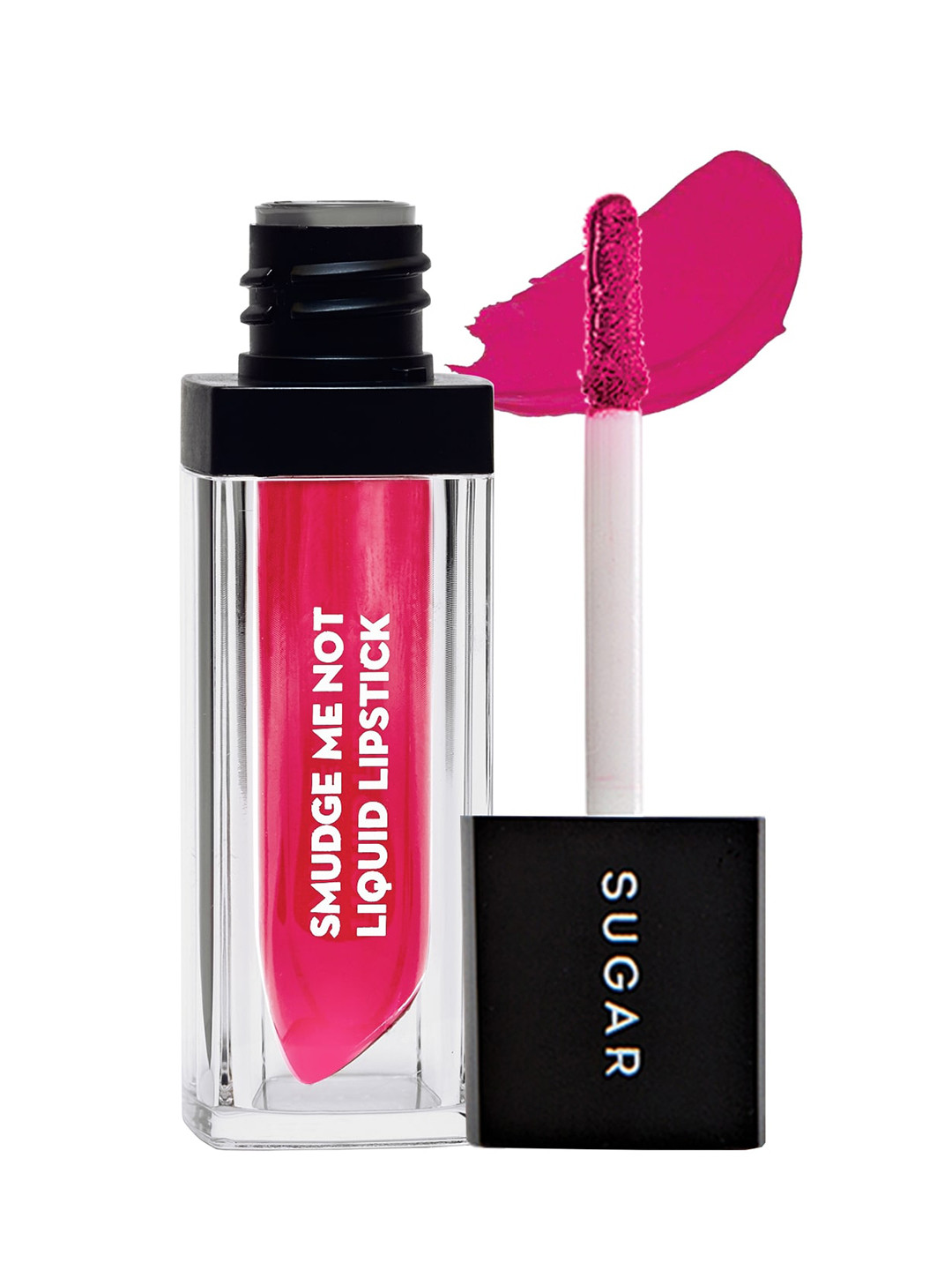 

SUGAR Smudge Me Not Liquid Matte Lipstick with Vitamin E 4.5 ml - Rethink Pink 07, Fuchsia