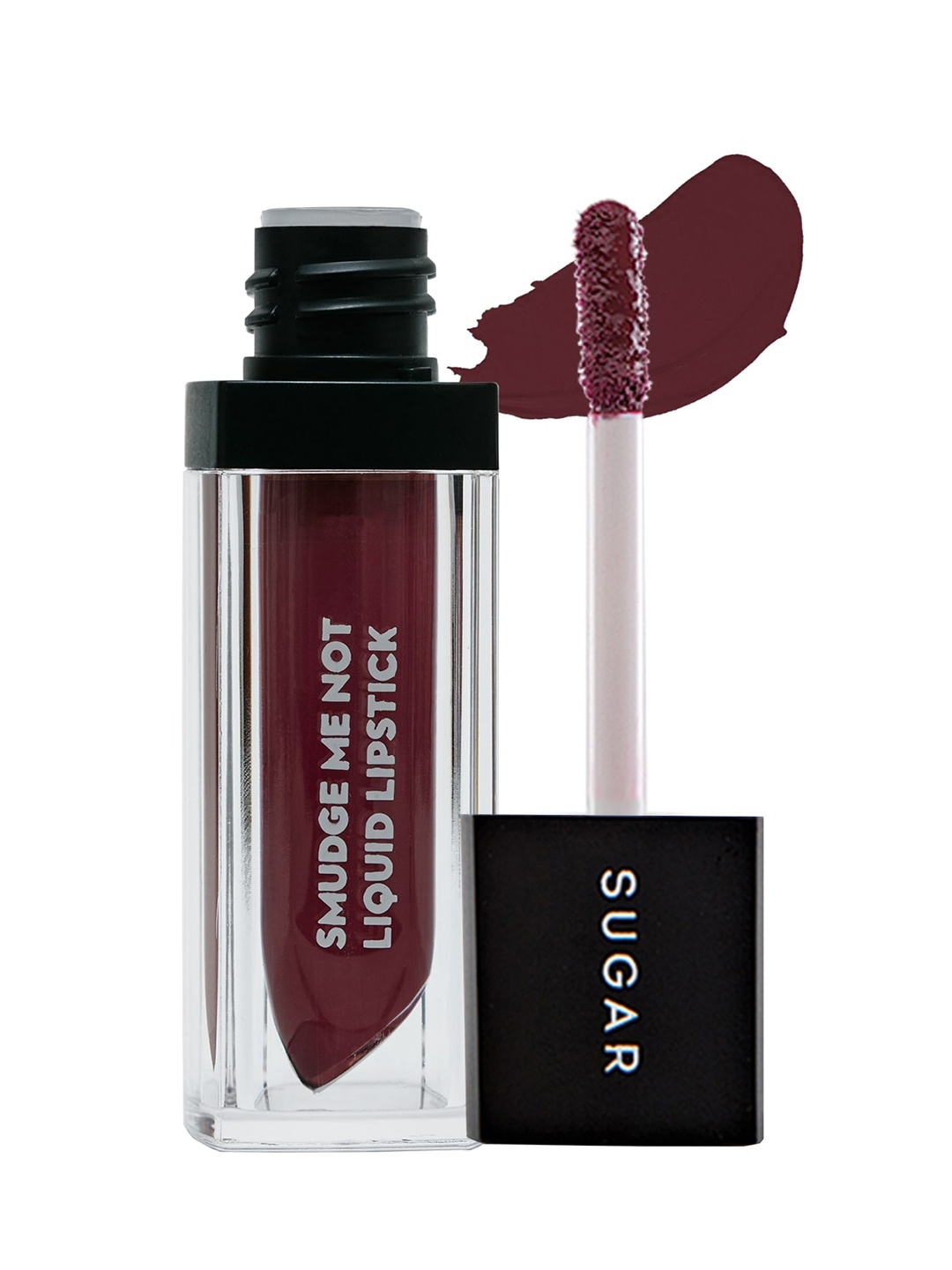 

SUGAR Smudge Me Not Liquid Matte Lipstick with Vitamin E 4.5 ml - Divine Praline 18, Burgundy