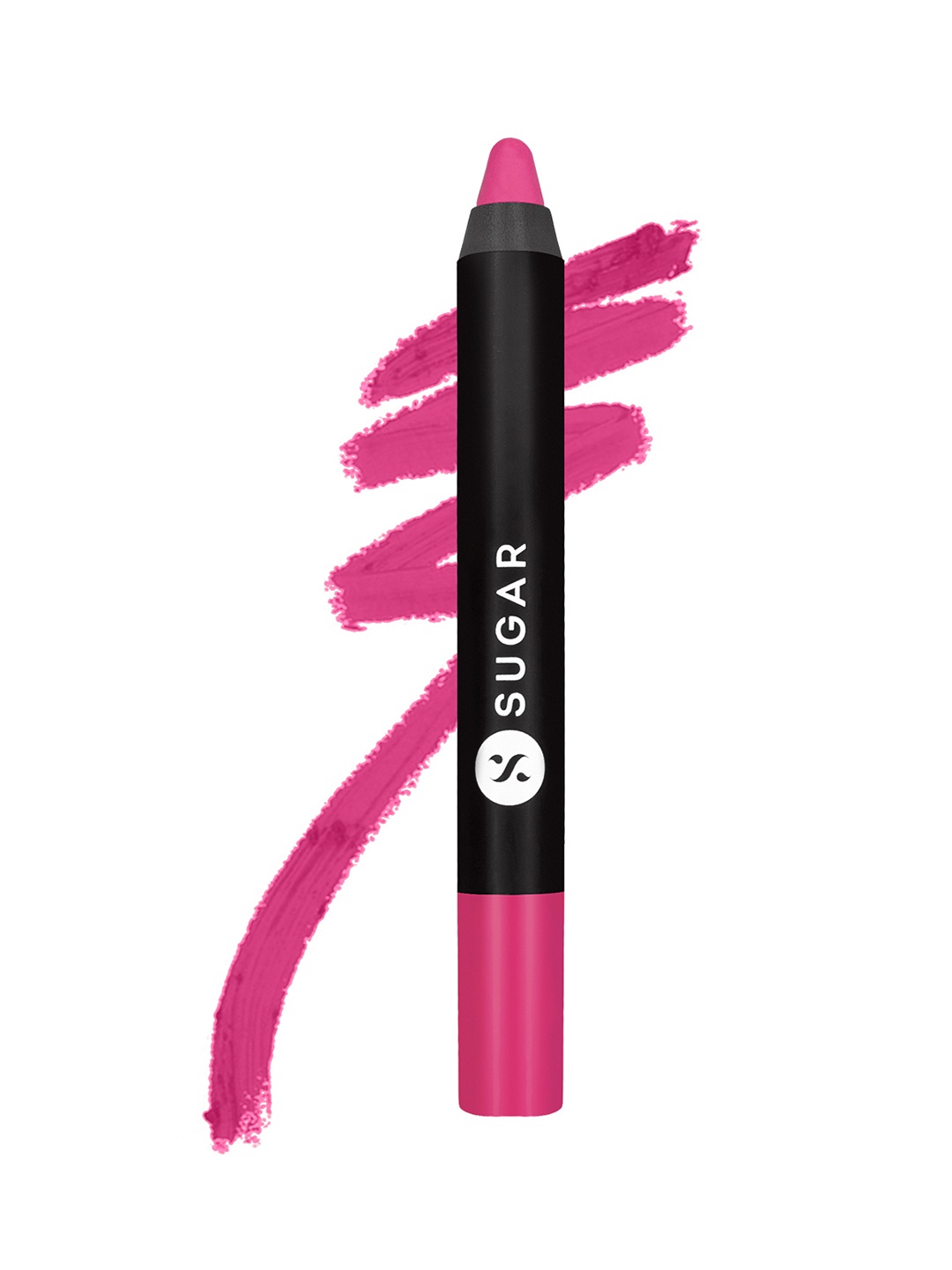 

SUGAR Matte As Hell Crayon Lipstick with Sharpener - Mary Poppins 02, Pink