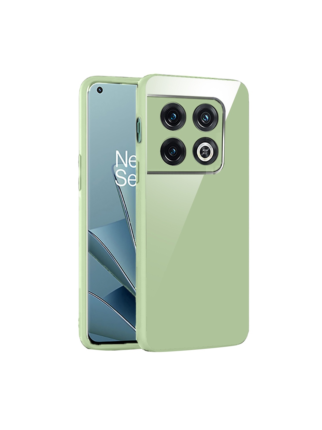 

Karwan Shock Proof OnePlus 10 Pro 5G Phone Back Case, Green