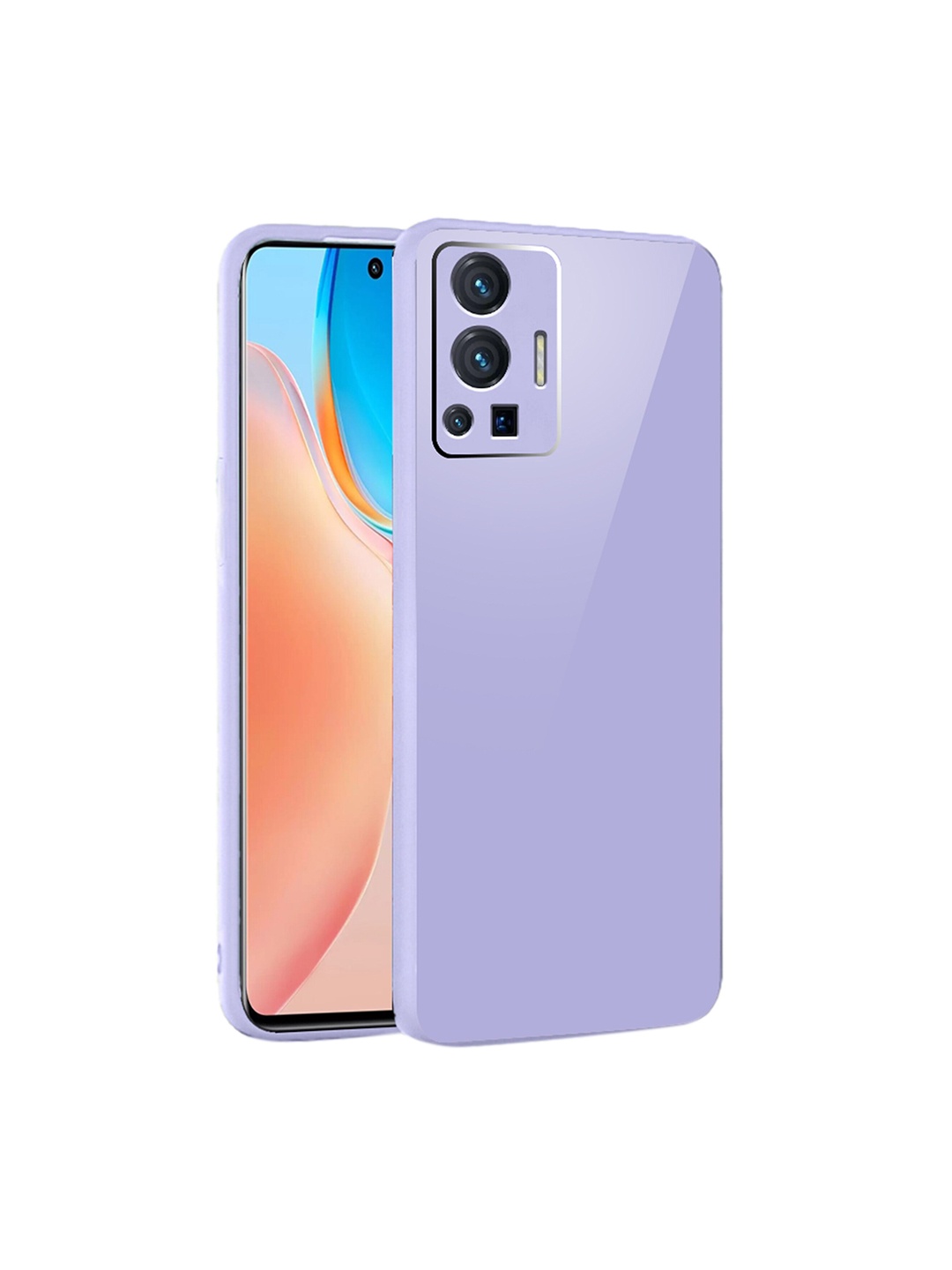 

Karwan Shock Proof Vivo X70 Pro Phone Back Cover, Purple