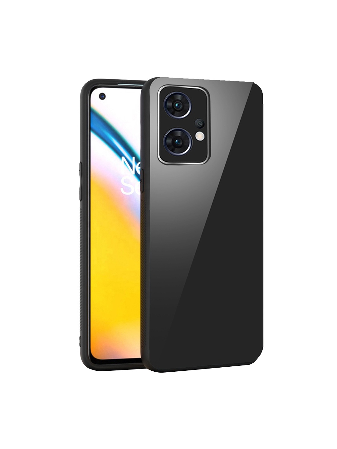 

Karwan Shock Proof OnePlus Nord CE 2 Lite 5G Phone Back Cover, Black