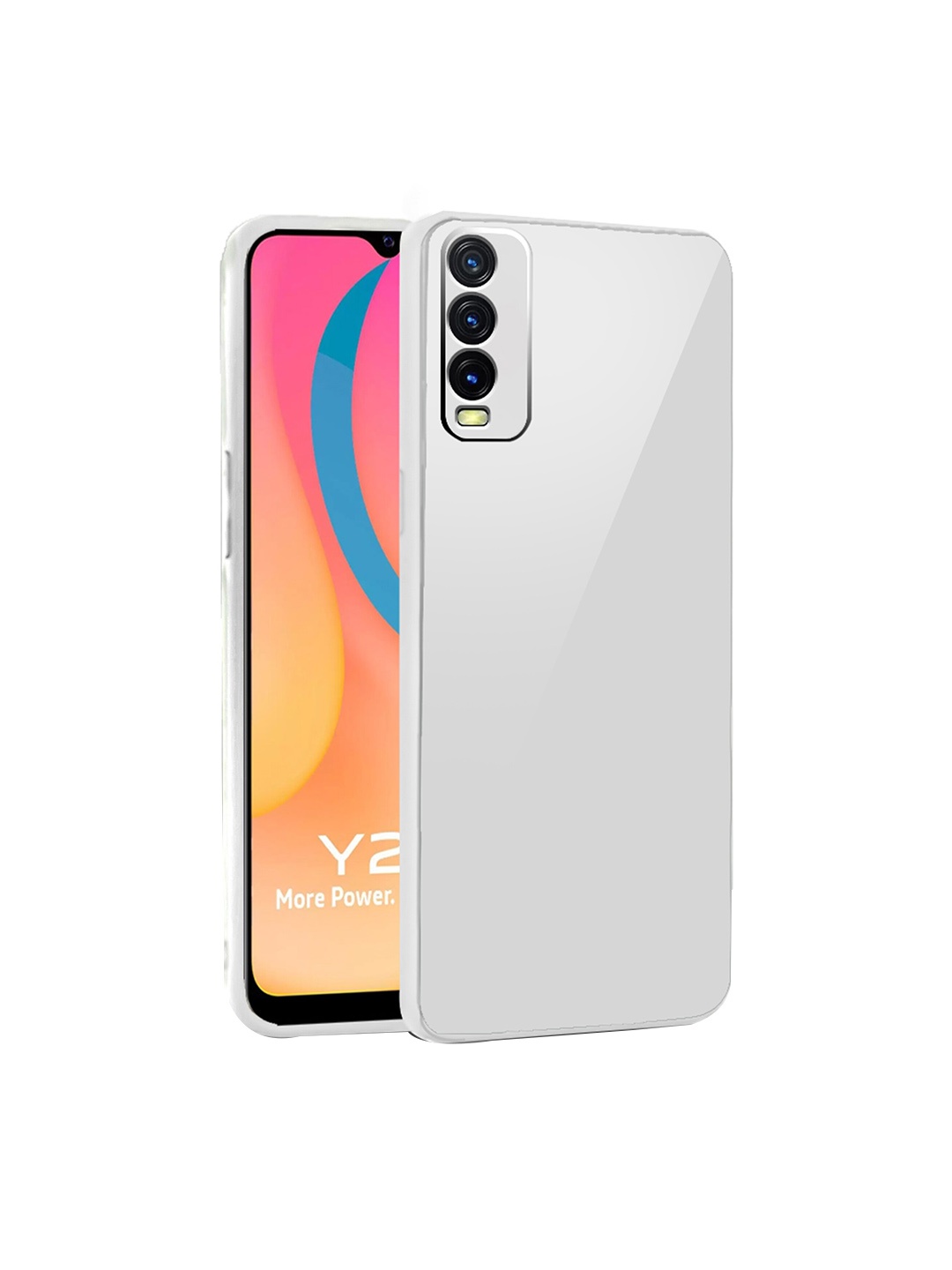 

Karwan Vivo Y20 Mobile Back Cover, White