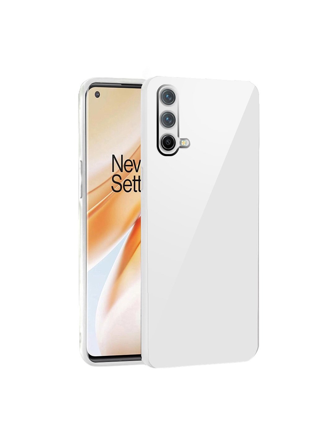 

Karwan Shock Proof OnePlus Nord CE 5G Phone Back Case, White