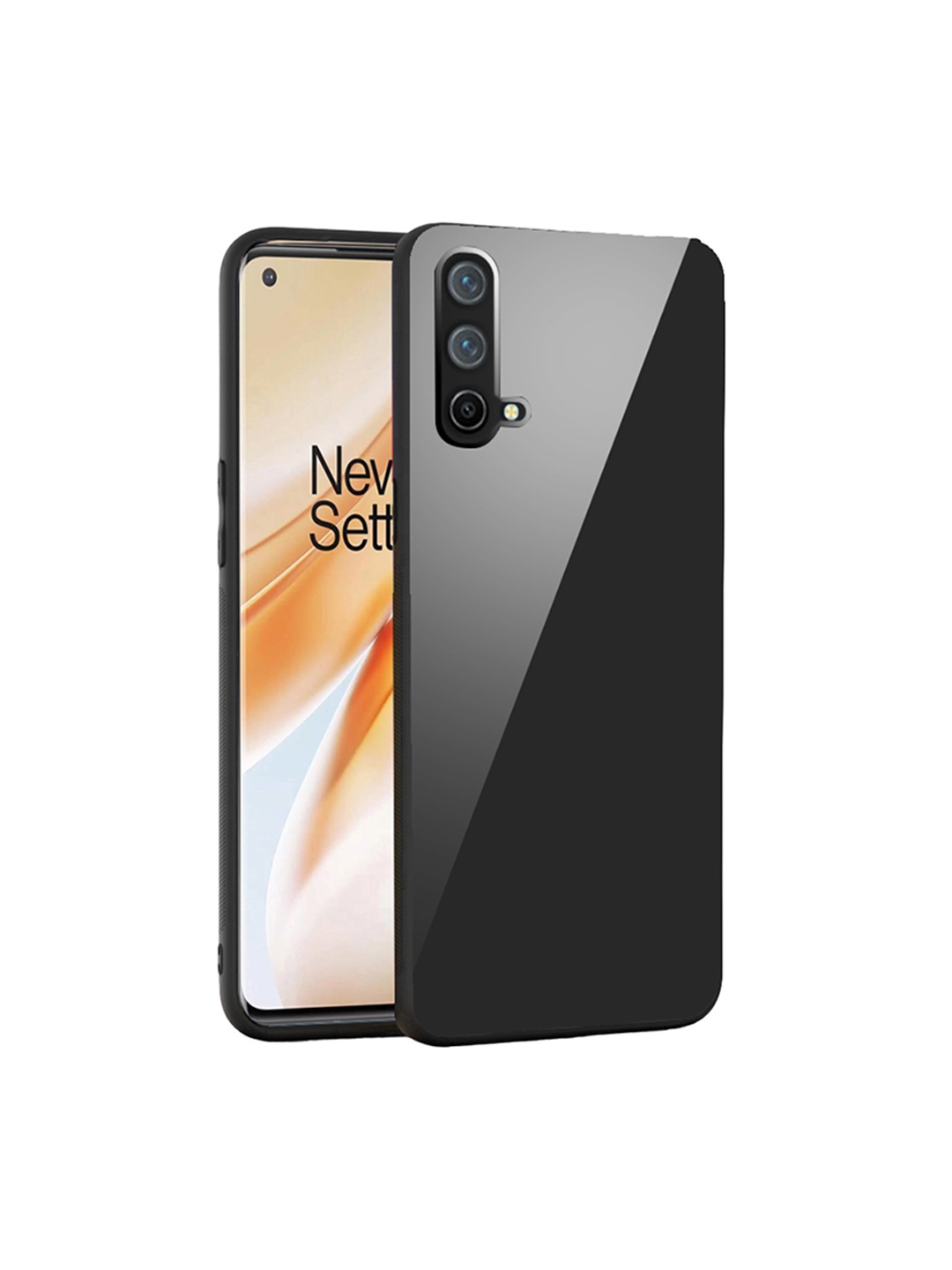 

Karwan OnePlus Nord CE 5G Mobile Back Cover, Black