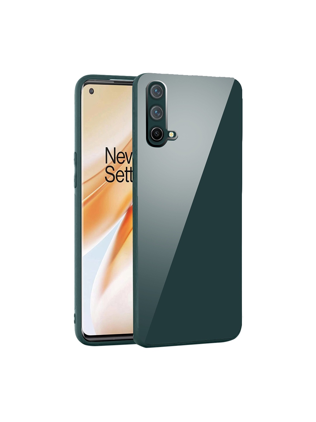 

Karwan OnePlus Nord CE 5G Shock-Proof Mobile Back Case Cover, Green