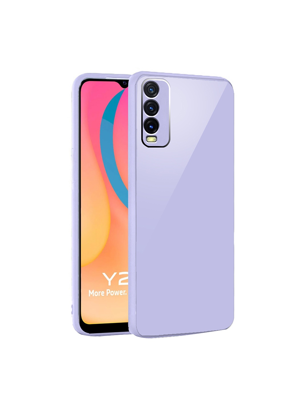 

Karwan Vivo Y20 Mobile Back Cover, Purple