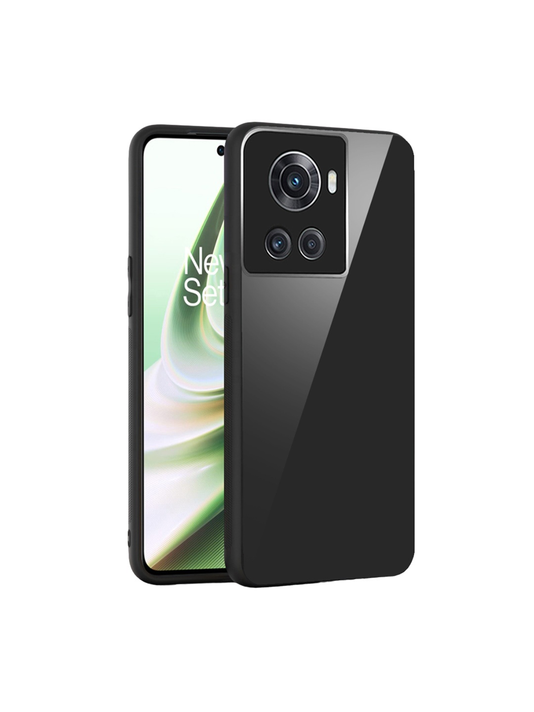 

Karwan OnePlus 10R 5G Mobile Back Cover, Black