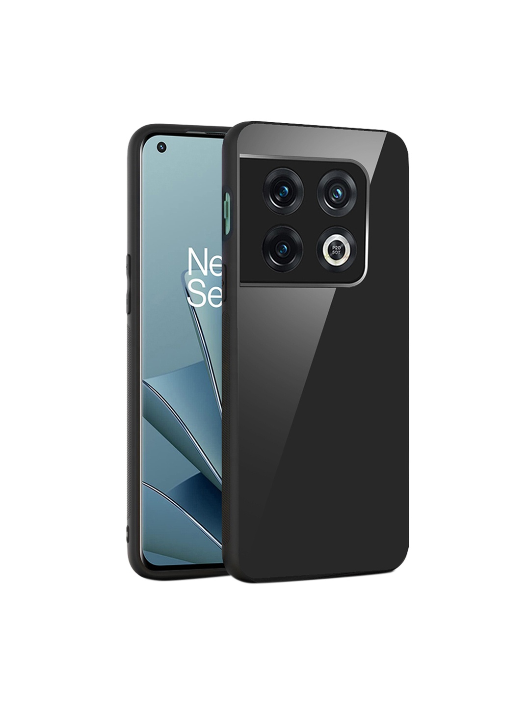 

Karwan OnePlus 10 Pro 5G Mobile Back Cover, Black