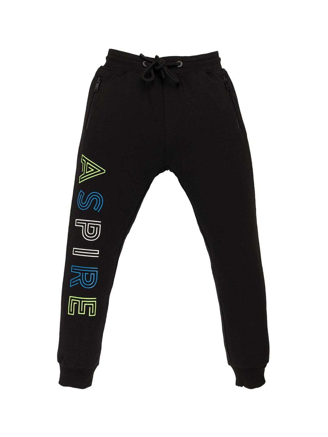 

Status Quo Boys Printed Joggers, Black