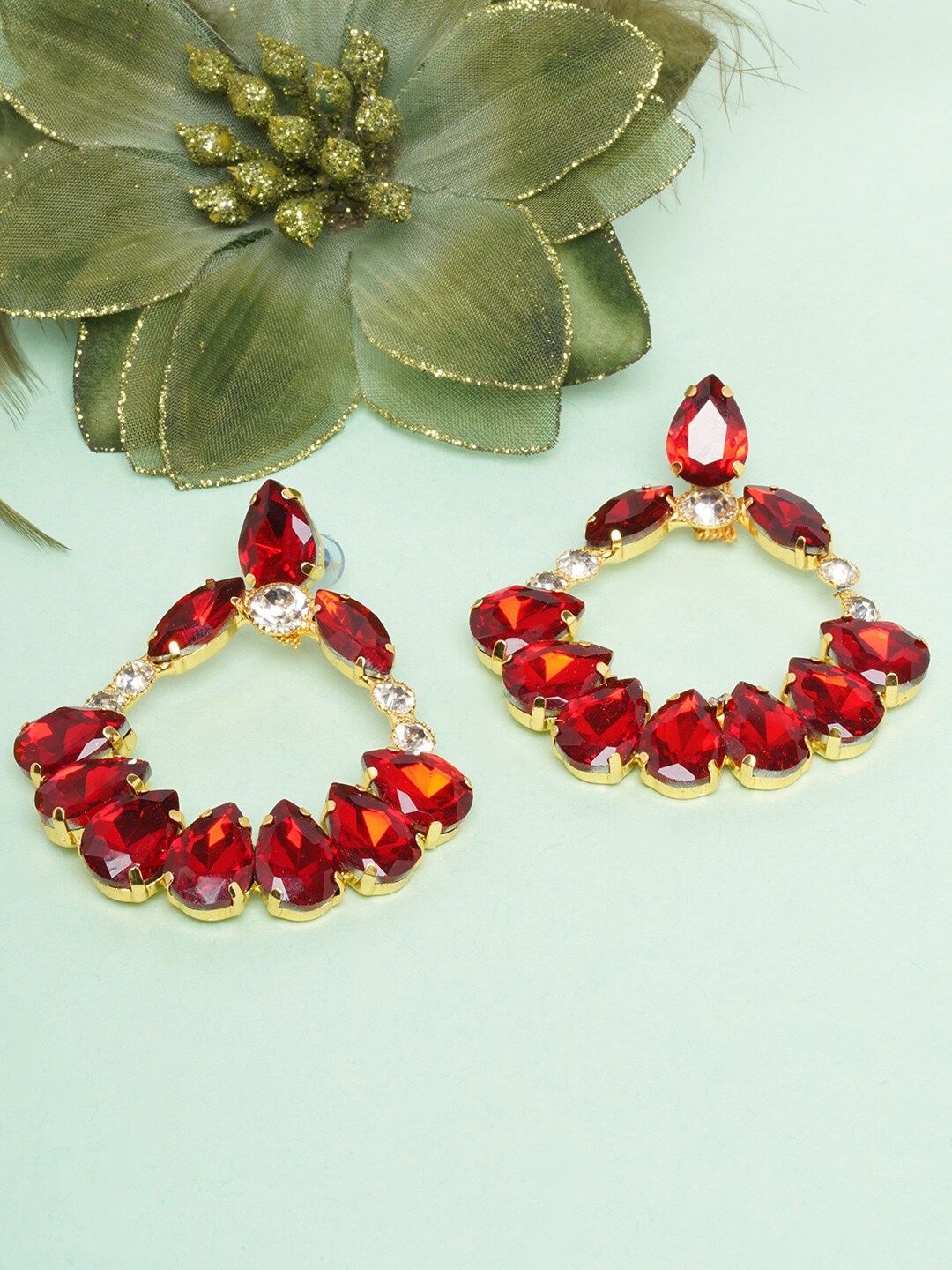 

Anouk Gold-Plated Contemporary Drop Earrings