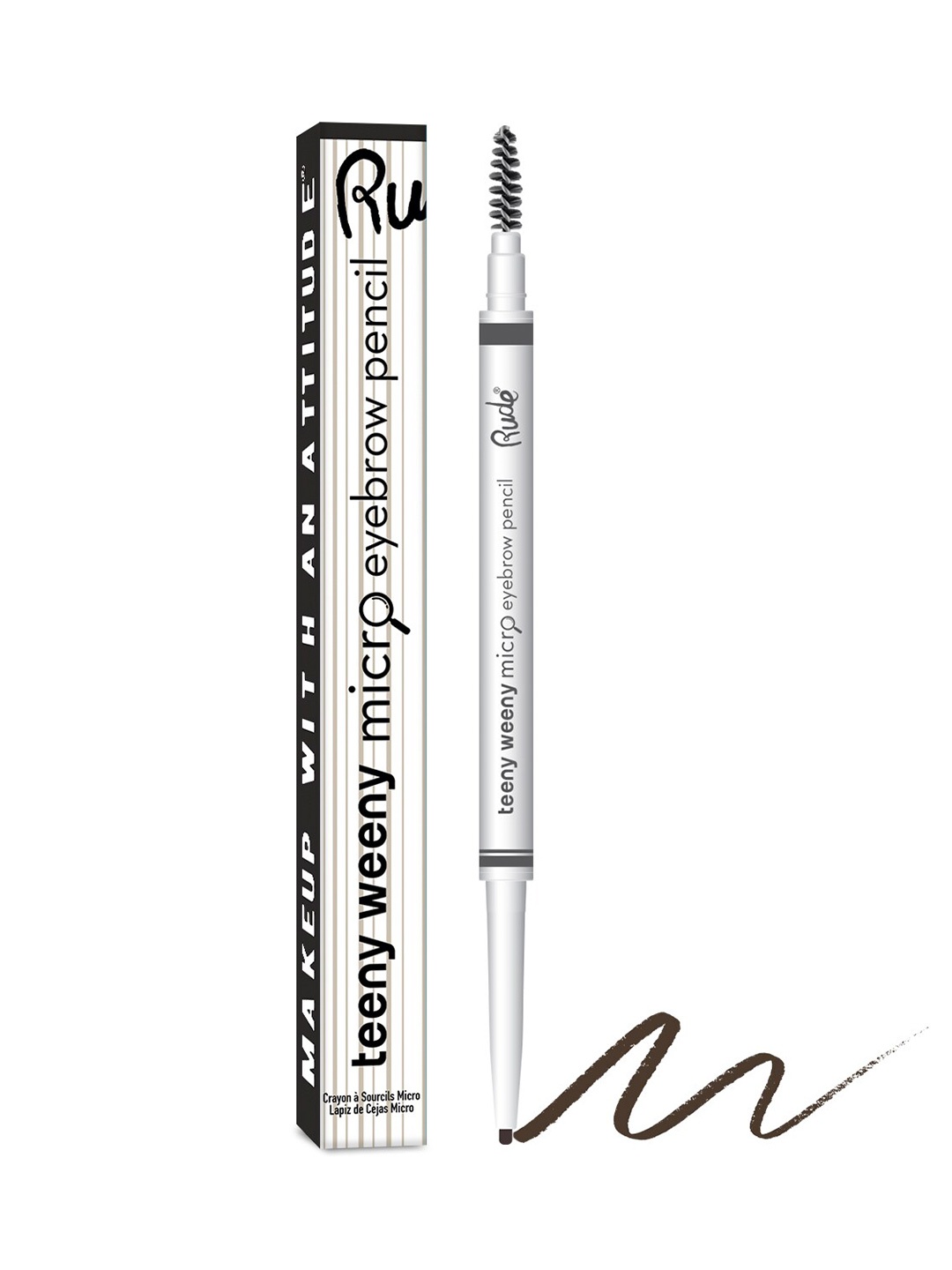 

Rude Cosmetics Teeny Weeny Micro Eyebrow Pen 6g - Taupe, Brown